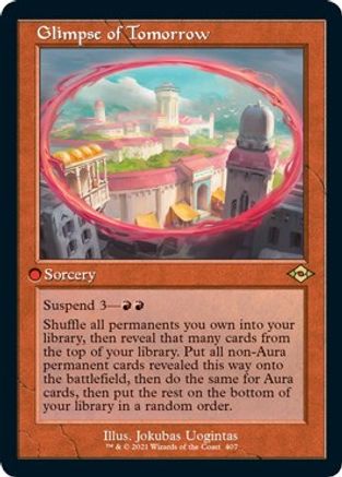 Glimpse of Tomorrow (Retro Frame) (Foil Etched) (MH2-407) - Modern Horizons 2 Foil