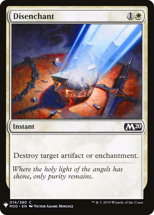 Disenchant (M20) (LIST-M20-14) - The List
