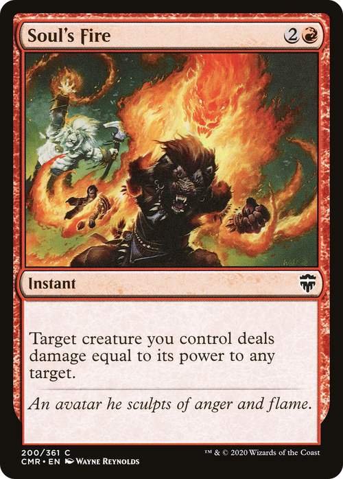 Soul's Fire (CMR-200) - Commander Legends