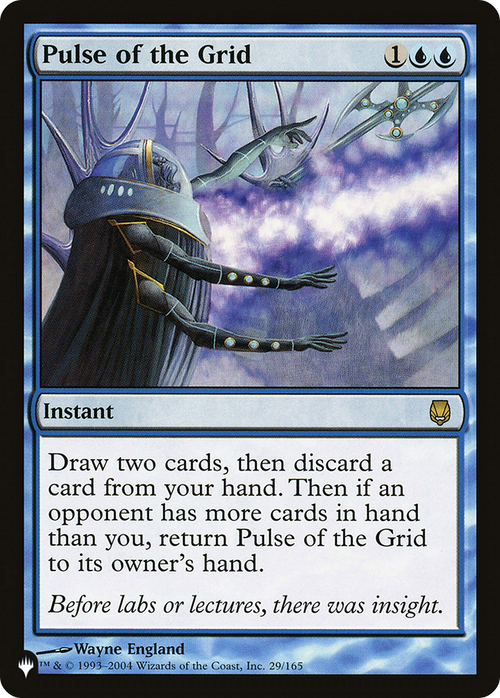 Pulse of the Grid (LIST-29/165) - The List