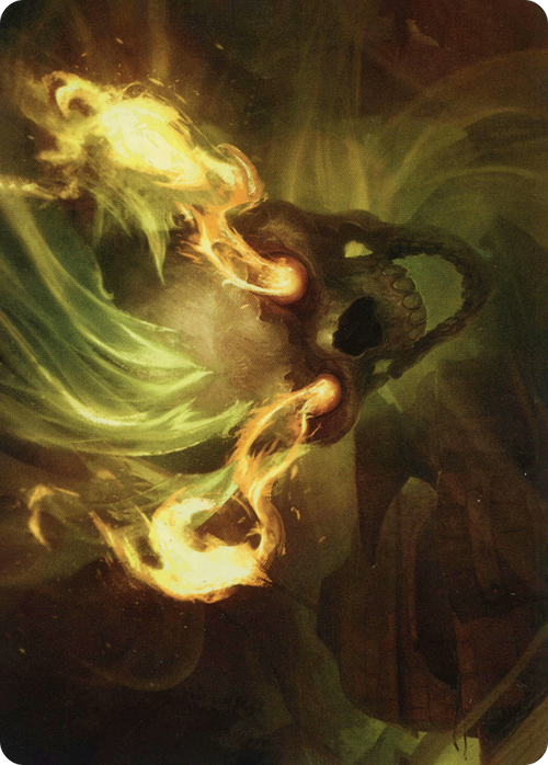 Flameskull // Flameskull (AAFR-014) - Adventures in the Forgotten Realms Art Series (Borderless) Foil