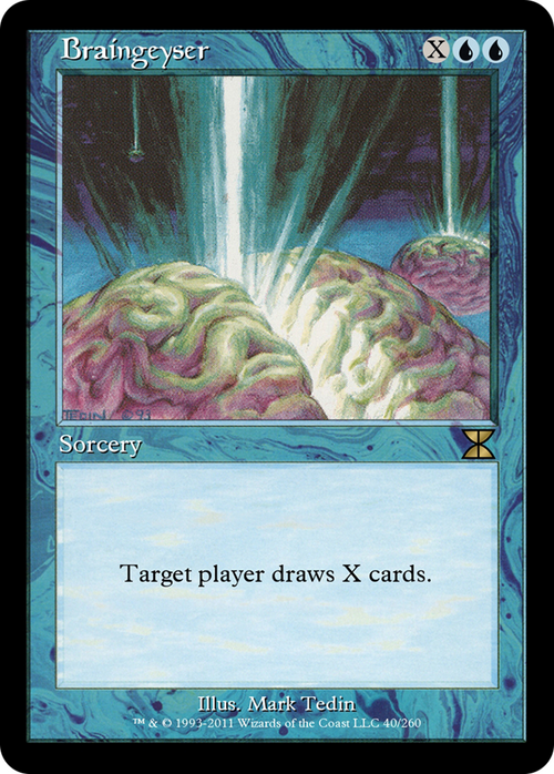 Braingeyser (ME4-040) - Masters Edition IV Foil