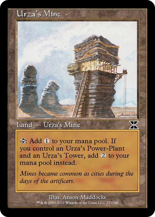 Urza's Mine (ME4-257D) - Masters Edition IV