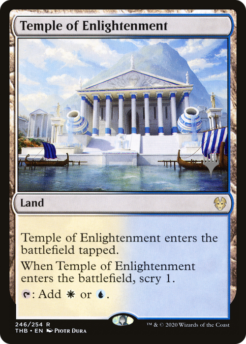 Temple of Enlightenment (PPTHB-246P) - Theros Beyond Death Promos Foil