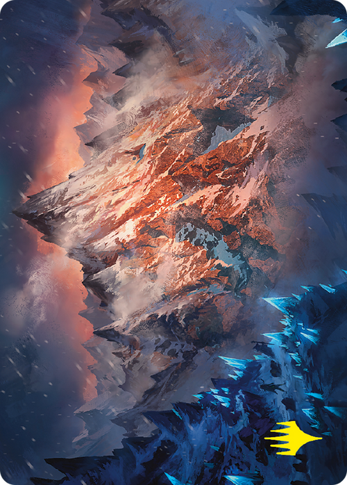Mountain // Mountain (ALTR-031) - Tales of Middle-earth Art Series (Borderless)