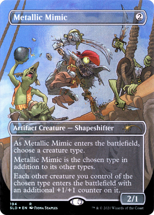 Metallic Mimic (SLD-194) - Secret Lair Drop (Borderless) Foil