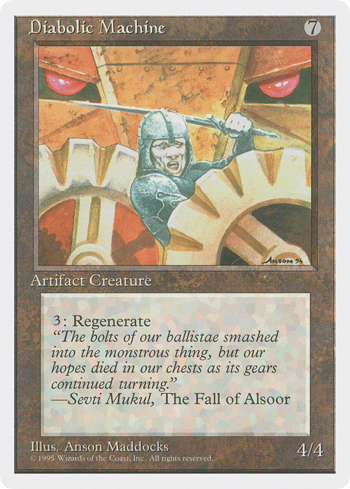 Diabolic Machine (4ED-) - Fourth Edition