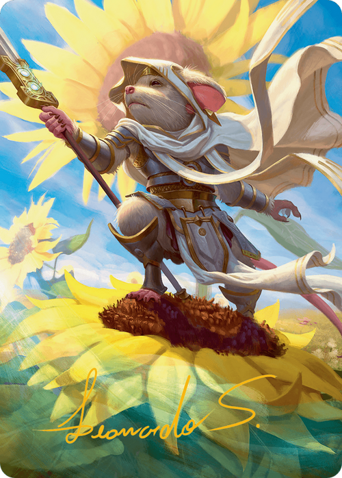 Elspeth, Sun's Champion // Elspeth, Sun's Champion (ABLB-053) - Bloomburrow Art Series (Borderless)