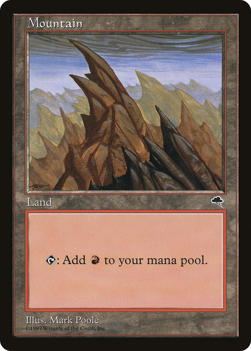 Mountain (Left) (TMP-346) - Tempest