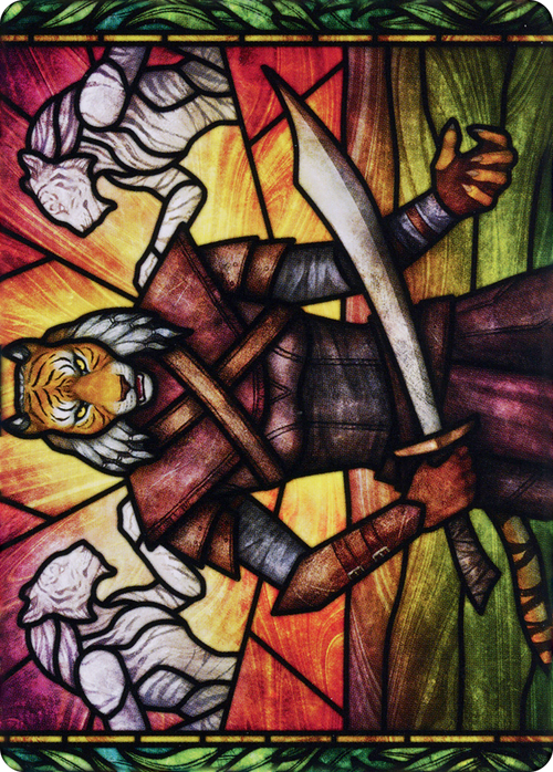 Zar Ojanen, Scion of Efrava // Zar Ojanen, Scion of Efrava (ADMU-080) - Dominaria United Art Series (Borderless)