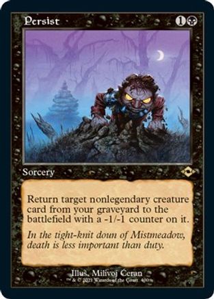 Persist (Retro Frame) (Foil Etched) (MH2-400) - Modern Horizons 2 Foil