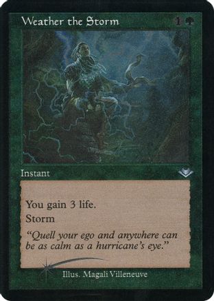 Weather the Storm (Retro Frame) (Foil Etched) (MH1-024) - Modern Horizons Foil