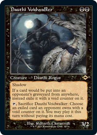 Dauthi Voidwalker (Retro Frame) (Foil Etched) (MH2-397) - Modern Horizons 2 Foil