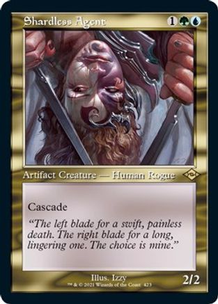 Shardless Agent (Retro Frame) (Foil Etched) (MH2-423) - Modern Horizons 2 Foil