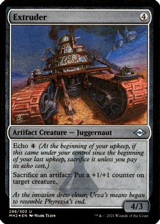 Extruder (Foil Etched) (MH2-296) - Modern Horizons 2 Foil