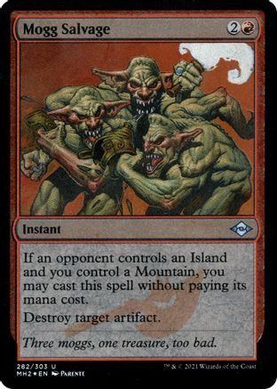 Mogg Salvage (Foil Etched) (MH2-282) - Modern Horizons 2 Foil