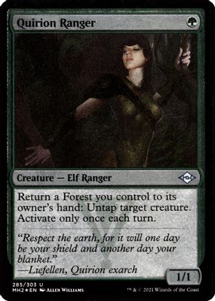 Quirion Ranger (Foil Etched) (MH2-285) - Modern Horizons 2 Foil