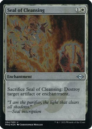 Seal of Cleansing (Foil Etched) (MH2-264) - Modern Horizons 2 Foil