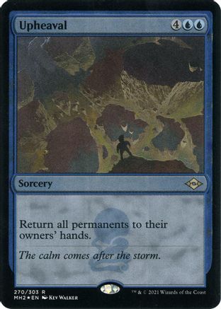 Upheaval (Foil Etched) (MH2-270) - Modern Horizons 2 Foil