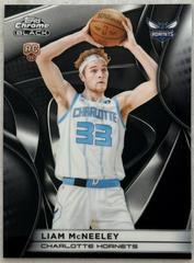 Liam McNeeley RC #129 2025 Topps Chrome Black