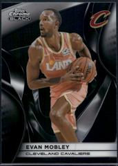 Evan Mobley #26 2025 Topps Chrome Black