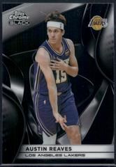 Austin Reaves #82 2025 Topps Chrome Black