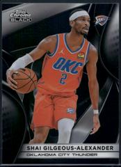 Shai Gilgeous-Alexander #1 2025 Topps Chrome Black