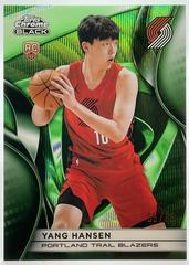 Yang Hansen RC [Green Wave Refractor] #116 2025 Topps Chrome Black
