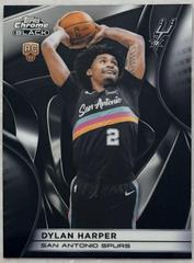 Dylan Harper #102 RC 2025 Topps Chrome Black