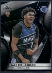 Jase Richardson RC #125 2025 Topps Chrome Black