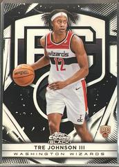 Tre Johnson III RC [Design Variation] #56 2025 Topps Chrome Black