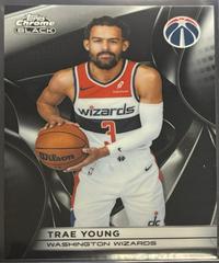 Trae Young #61 2025 Topps Chrome Black
