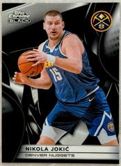 Nikola Jokic #19 2025 Topps Chrome Black
