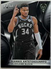 Giannis Antetokounmpo #48 2025 Topps Chrome Black
