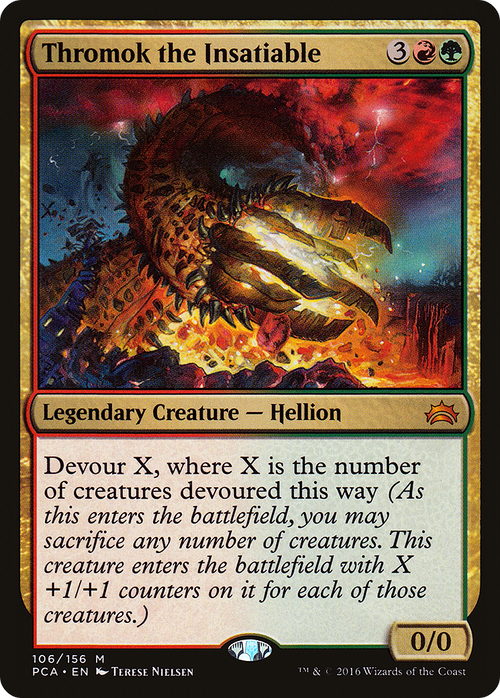 Thromok the Insatiable (PCA-106) - Planechase Anthology