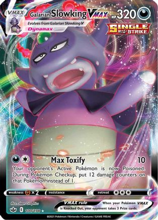 Galarian Slowking VMAX 100  - Holofoil SWSH06 Chilling Reign - Ultra Rare