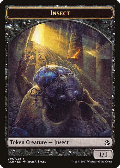 Insect Token (AKH-019) - Amonkhet Tokens Foil