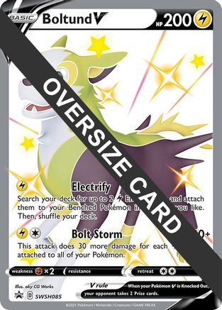 Boltund V - SWSH085  - Holofoil Jumbo Cards - Promo