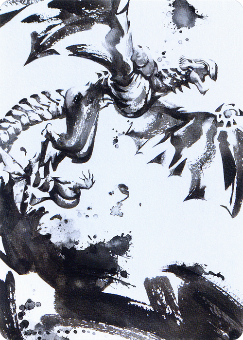 Quicksilver Fisher // Quicksilver Fisher (AONE-068) - Phyrexia: All Will Be One Art Series (Borderless)
