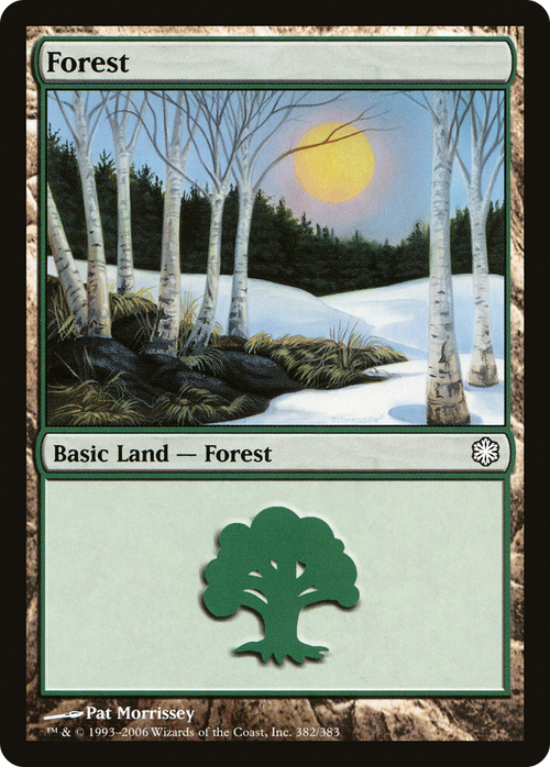 Forest (382) (CTD-382) - Coldsnap Theme Decks
