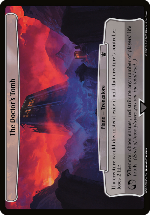 The Doctor's Tomb (WHO-580) - Doctor Who