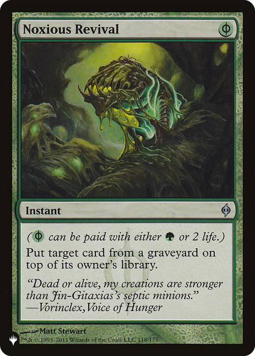 Noxious Revival (LIST-118/175) - The List