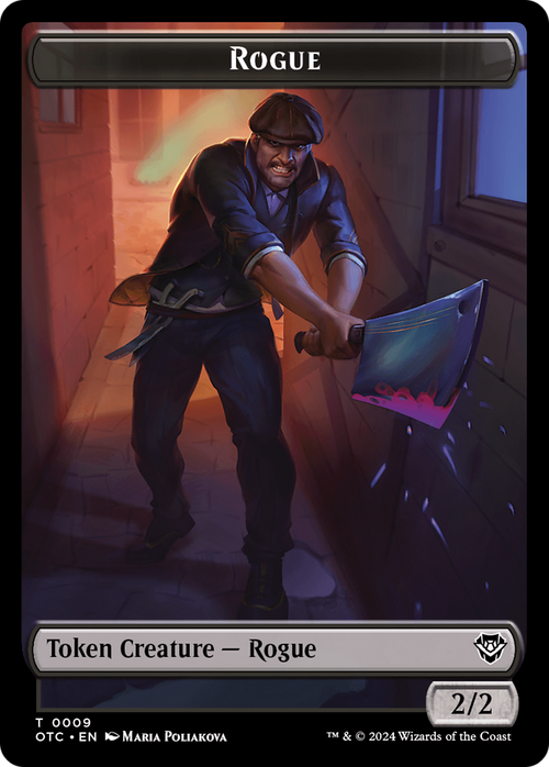 Rogue (TOTC-009) - Outlaws of Thunder Junction Commander Tokens