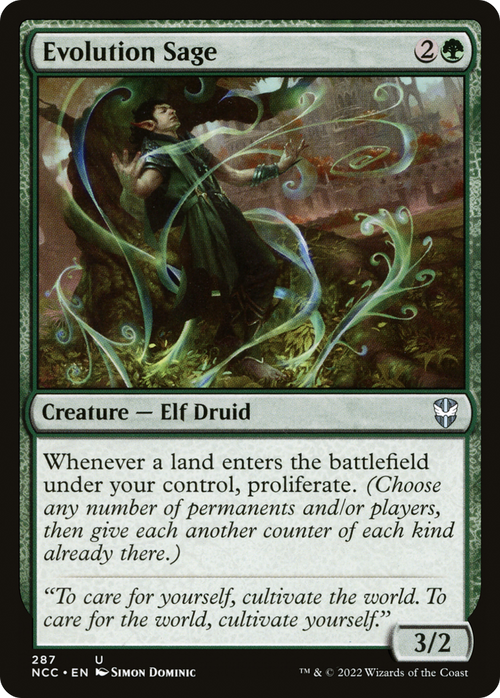 Evolution Sage (NCC-287) - New Capenna Commander