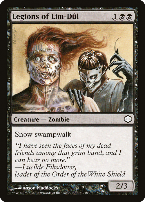 Legions of Lim-Dul (CTD-142) - Coldsnap Theme Decks