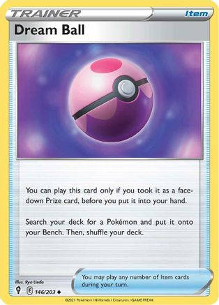 Dream Ball 146  SWSH07 Evolving Skies - Uncommon
