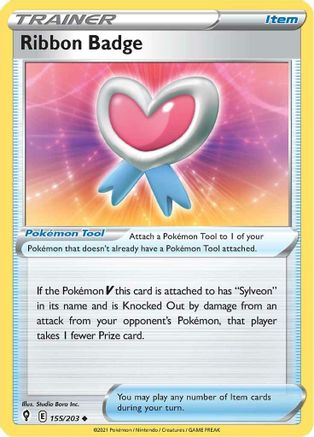 Ribbon Badge 155  SWSH07 Evolving Skies - Uncommon