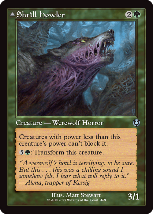 Shrill Howler (Retro Frame) (INR-469) - Innistrad Remastered