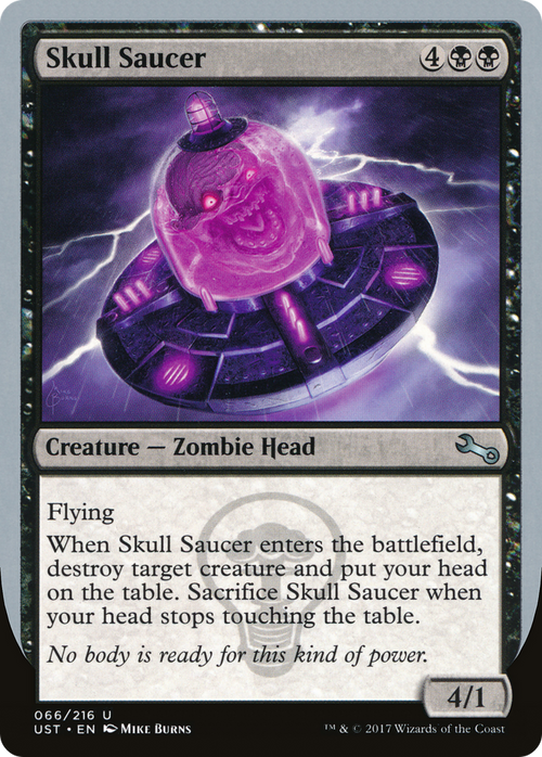 Skull Saucer (UST-066) - Unstable