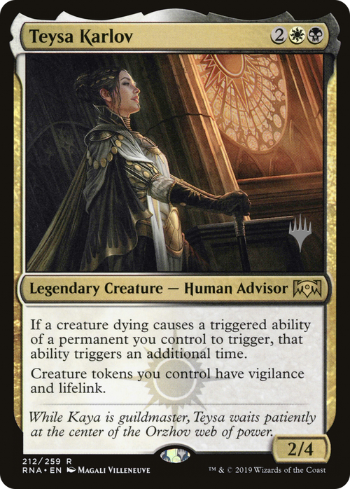 Teysa Karlov (PPELD-212P) - Ravnica Allegiance Promos